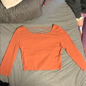 Cute forever 21 semi crop top. Size small
